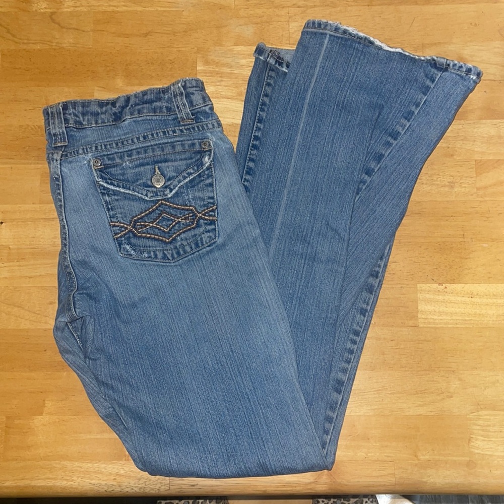 Aeropostale stretch Bootcut Jeans, EUC, Size 7/8L